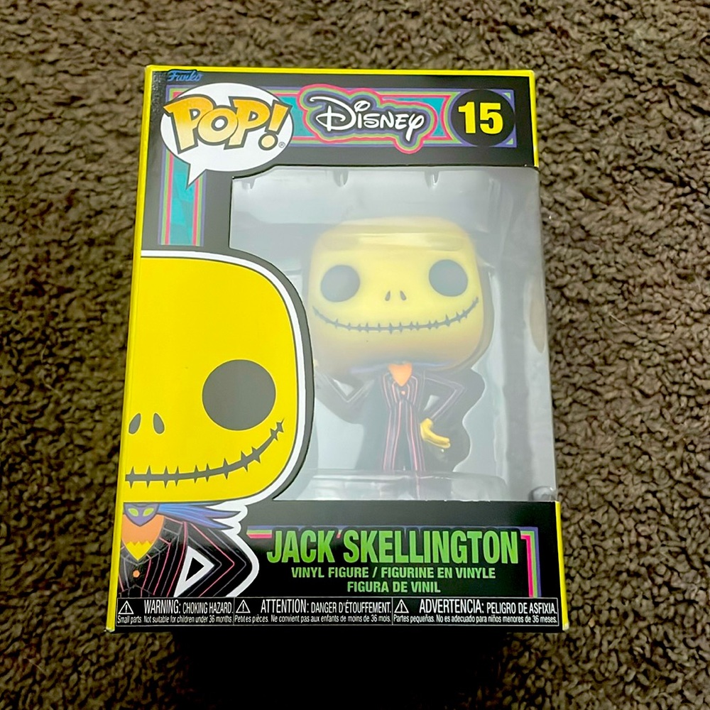 Jack Skellington (Disney) FUNKO POP! (GLOW IN THE DARK)